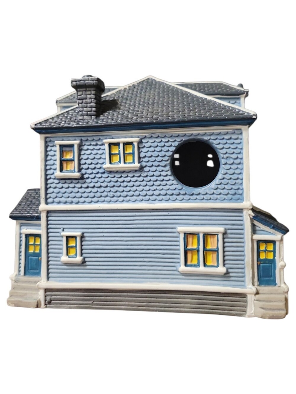 Vtg 03 Lemax Christmas Village Plymouth Corners Pierce Porcelain Lighted House - Picture 4 of 8